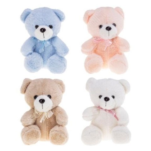 Maskotka Miś z kokardką 20cm mix ROZETTE Maskotka Miś z kokardką 20cm mix ROZETTE