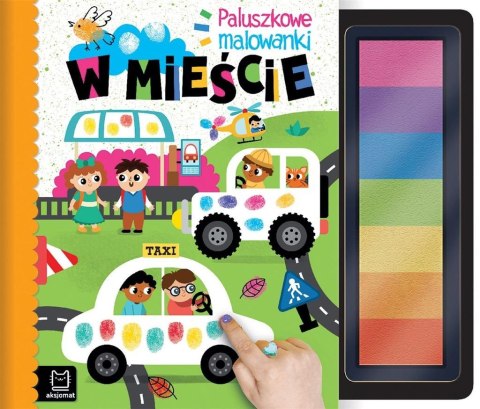 Paluszkowe malowanki. W mieście Paluszkowe malowanki. W mieście