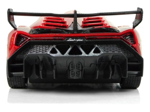 Auto Sportowe R/C 1:24 Lamborghini Veneno Czerwone 2.4 G Światła Auto Sportowe R/C 1:24 Lamborghini Veneno Czerwone 2.4 G Światła