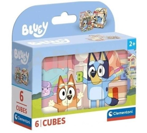 Klocki 6 elementów Bluey Klocki 6 elementów Bluey