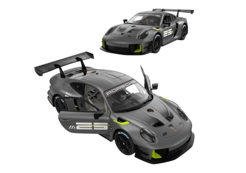 Klocki Konstrukcyjne Auto RC Rastar 1:18 Porsche 911 GT2 Szare 68 Elementów Klocki Konstrukcyjne Auto RC Rastar 1:18 Porsche 911 GT2 Szare 68 Elementów