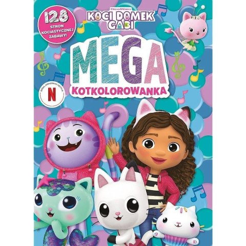 Koci Domek Gabi. Mega KOTkolorowanka Koci Domek Gabi. Mega KOTkolorowanka