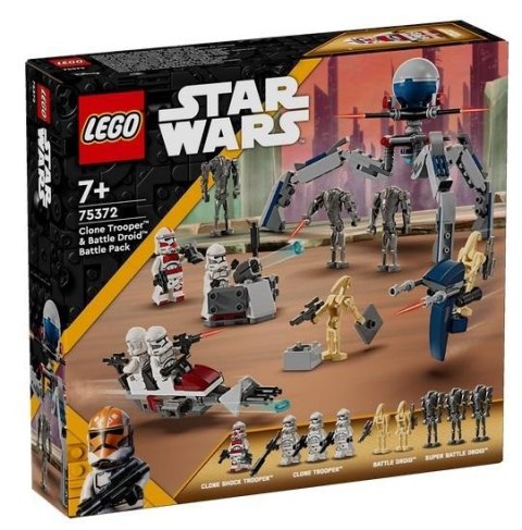 LEGO(R) STAR WARS 75372 (8szt) Zestaw bitewny z żołn LEGO(R) STAR WARS 75372 (8szt) Zestaw bitewny z żołn