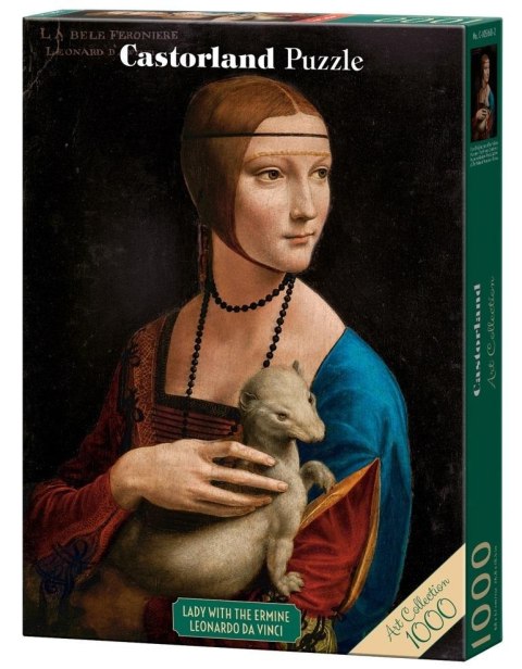 Puzzle 1000 Dama z łasiczką, Da Vinci CASTOR Puzzle 1000 Dama z łasiczką, Da Vinci CASTOR