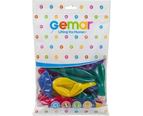 Balony krystaliczne kolorowe 48cm 25szt Balony krystaliczne kolorowe 48cm 25szt