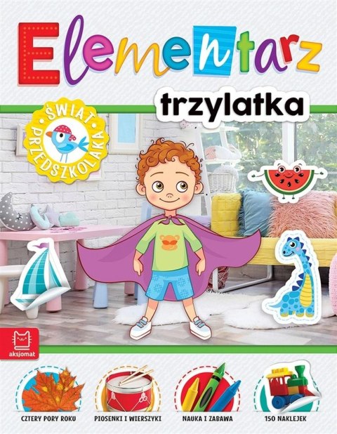 Elementarz 3-latka. Świat przedszkolaka w.2 Elementarz 3-latka. Świat przedszkolaka w.2