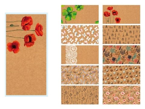 Koperta kolorowa DL naturalna (20szt) Koperta kolorowa DL naturalna (20szt)