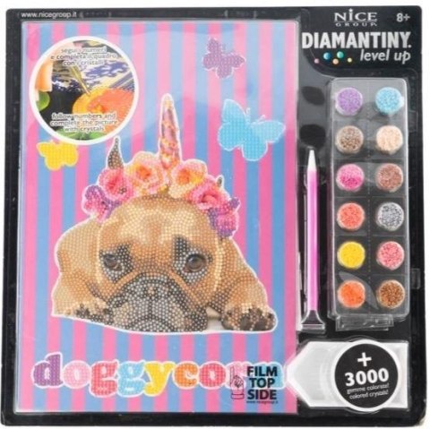 Mozaika diamentowa Level Up - Doggycorn Mozaika diamentowa Level Up - Doggycorn