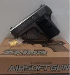 Pistolet na kulki metalowy bez amunicji