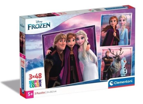 Puzzle 3x48 Super Kolor Frozen Puzzle 3x48 Super Kolor Frozen