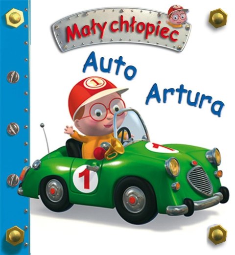 Auto Artura. Mały chłopiec Auto Artura. Mały chłopiec