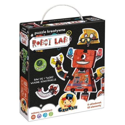 CzuCzu Puzzle kreatywne Robot Lab 3+ CzuCzu Puzzle kreatywne Robot Lab 3+