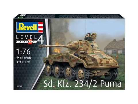 Pojazd 1:76 Sd.Kfz.234/2 Puma Pojazd 1:76 Sd.Kfz.234/2 Puma