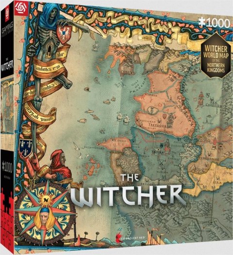 Puzzle 1000 Wiedźmin: The Nothern Kingdoms Puzzle 1000 Wiedźmin: The Nothern Kingdoms