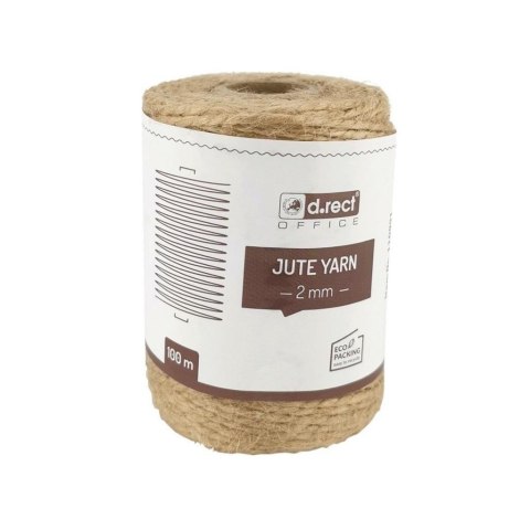 Sznurek jutowy 2mm 100m D.RECT Sznurek jutowy 2mm 100m D.RECT