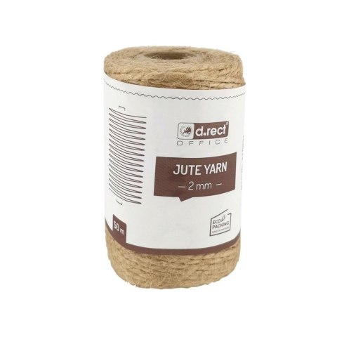 Sznurek jutowy 2mm 50m D.RECT Sznurek jutowy 2mm 50m D.RECT