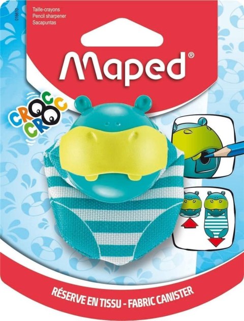 Temperówka Croc Croc Hipcio 1 otwór MAPED Temperówka Croc Croc Hipcio 1 otwór MAPED