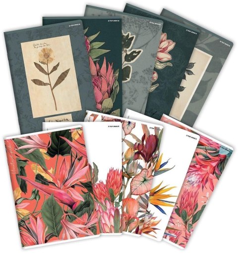 Zeszyt A5/80K linia Flowers (5szt) Zeszyt A5/80K linia Flowers (5szt)