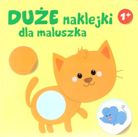 Duże naklejki dla maluszka 1+ - Kotek Duże naklejki dla maluszka 1+ - Kotek