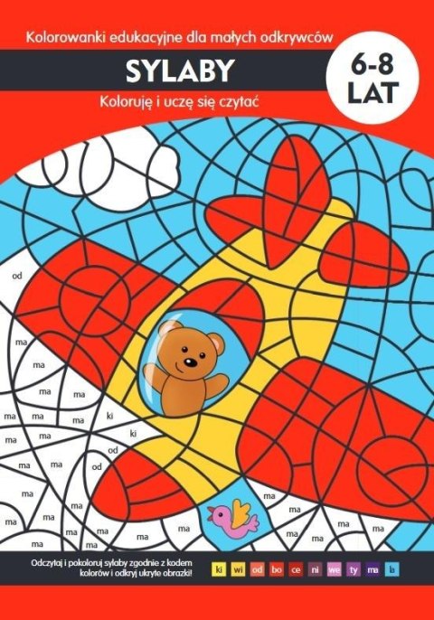 Sylaby Kolorowanki edukacyjne dla małych odkrywców Sylaby Kolorowanki edukacyjne dla małych odkrywców
