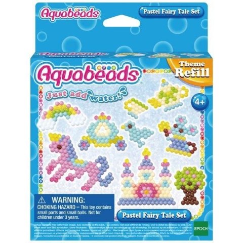 Aquabeads Pastelowe bajkowe zestaw uzupełniający Aquabeads Pastelowe bajkowe zestaw uzupełniający