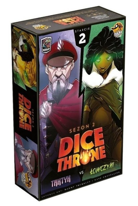 Dice Throne 2 Starcie 2: Taktyk vs Łowczyni Dice Throne 2 Starcie 2: Taktyk vs Łowczyni