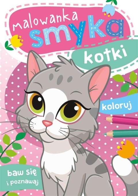 Malowanka smyka. Kotki Malowanka smyka. Kotki