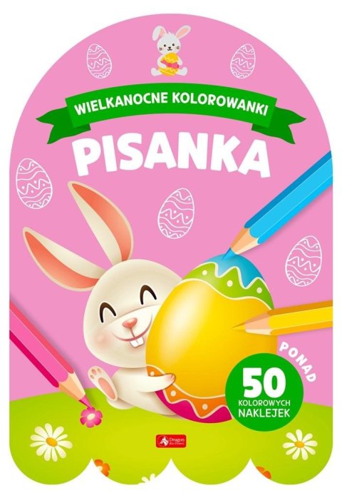 Wielkanocne kolorowanki. Pisanka Wielkanocne kolorowanki. Pisanka