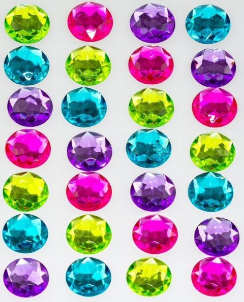 Dżety samoprzylepne Multicolor 28szt Dżety samoprzylepne Multicolor 28szt