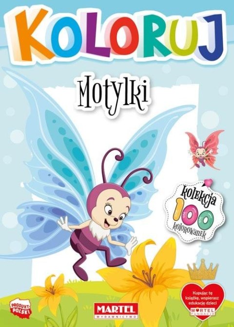 Koloruj - Motylki Koloruj - Motylki
