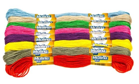 Mulina pastelowa 8m Mulina pastelowa 8m