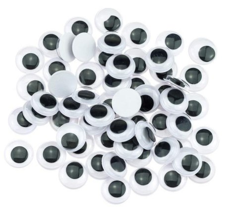 Ruchome oczka 14mm 60szt Ruchome oczka 14mm 60szt