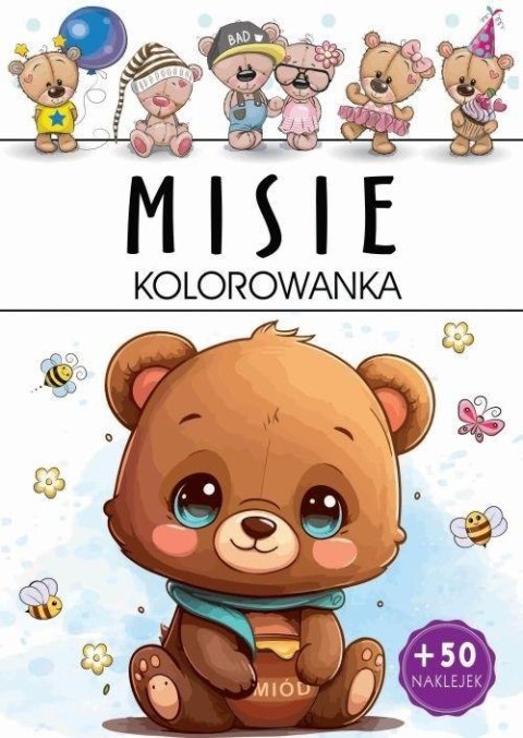 Misie. Kolorowanka Misie. Kolorowanka