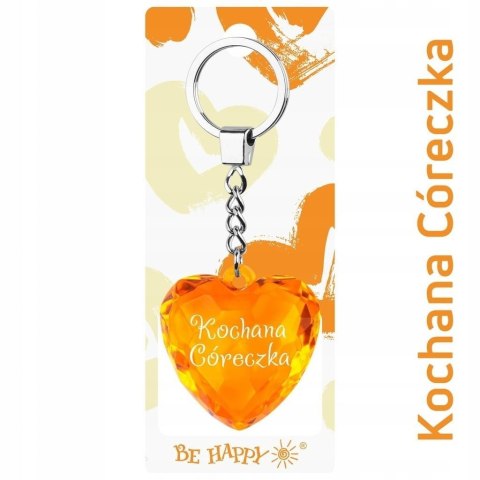 Brelok Serce Kochana Córeczka Brelok Serce Kochana Córeczka