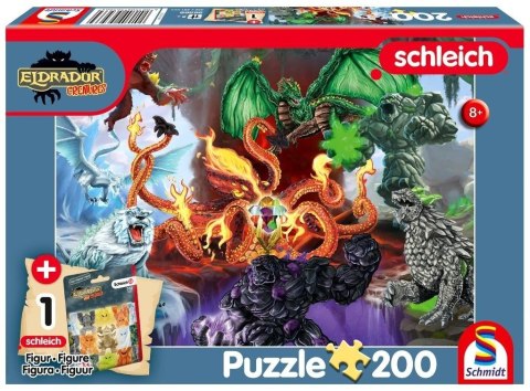 Puzzle 200 Straszne stworzenia + figurka G3 Puzzle 200 Straszne stworzenia + figurka G3