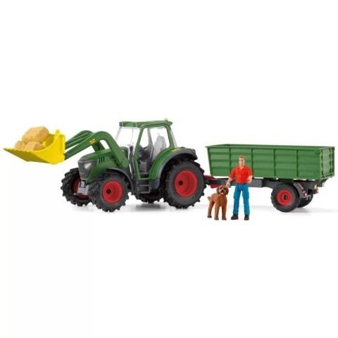 Traktor z przyczepą Traktor z przyczepą