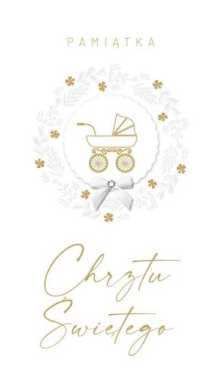 Karnet Chrzest