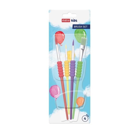 Pędzelki 4szt mix EASY Pędzelki 4szt mix EASY