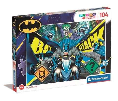 Puzzle 104 Super Kolor Batman Puzzle 104 Super Kolor Batman