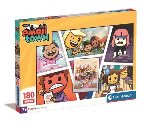 Puzzle 180 Super Kolor Emojii Town Puzzle 180 Super Kolor Emojii Town