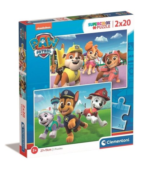 Puzzle 2x20 Super Kolor Psi Patrol Puzzle 2x20 Super Kolor Psi Patrol