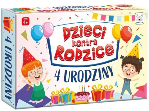 Dzieci kontra Rodzice. Urodziny 4+ Dzieci kontra Rodzice. Urodziny 4+
