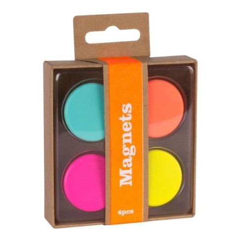 Magnesy Fluor Collection 4szt MIX Magnesy Fluor Collection 4szt MIX