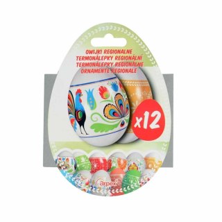 Owijki termokurczliwe na jajka - regionalne 12szt