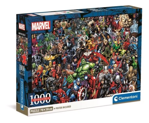 Puzzle 1000 Compact Impossible Marvel Puzzle 1000 Compact Impossible Marvel