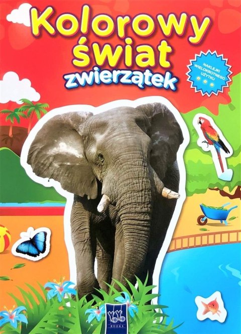 Kolorowy świat zwierzątek. Słoń Kolorowy świat zwierzątek. Słoń