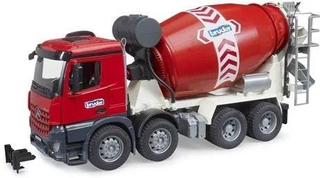 Mercedes Benz Arocs Betoniarka czerwona Mercedes Benz Arocs Betoniarka czerwona