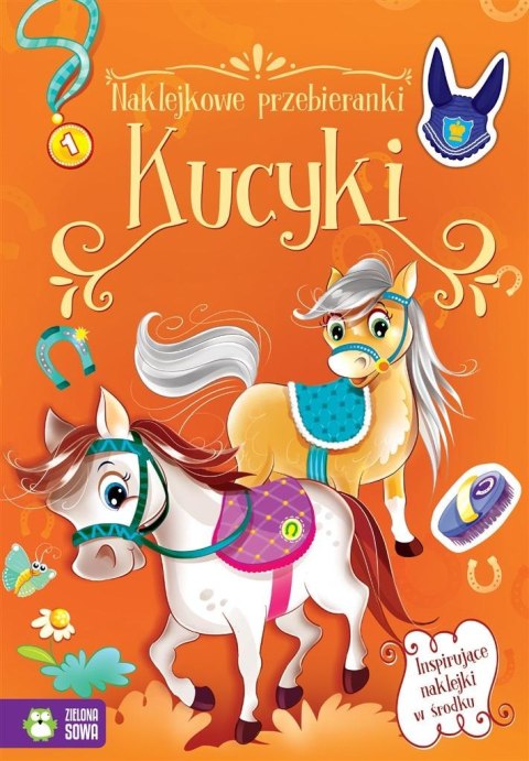 Naklejkowe przebieranki. Kucyki Naklejkowe przebieranki. Kucyki