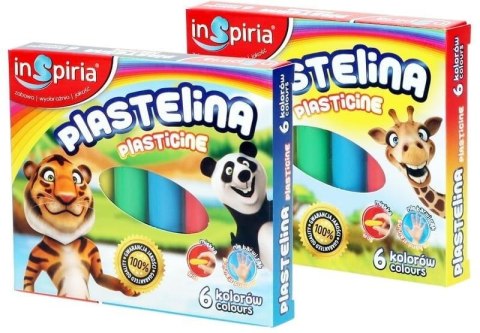 Plastelina 6 kolorów Plastelina 6 kolorów