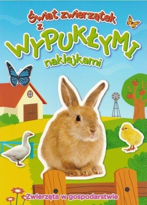 Świat zwierzątek naklejkami. Zwierzęta w gospodar. Świat zwierzątek naklejkami. Zwierzęta w gospodar.